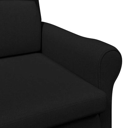 vidaXL Sessel Schwarz 76 x 94 x 102 cm Stoff
