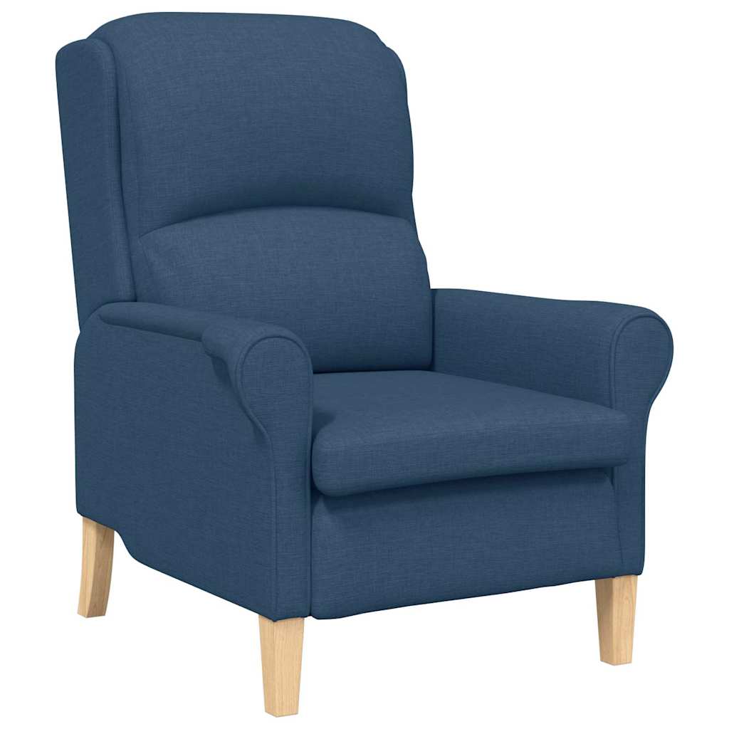 vidaXL Sessel Blau 76 x 94 x 102 cm Stoff