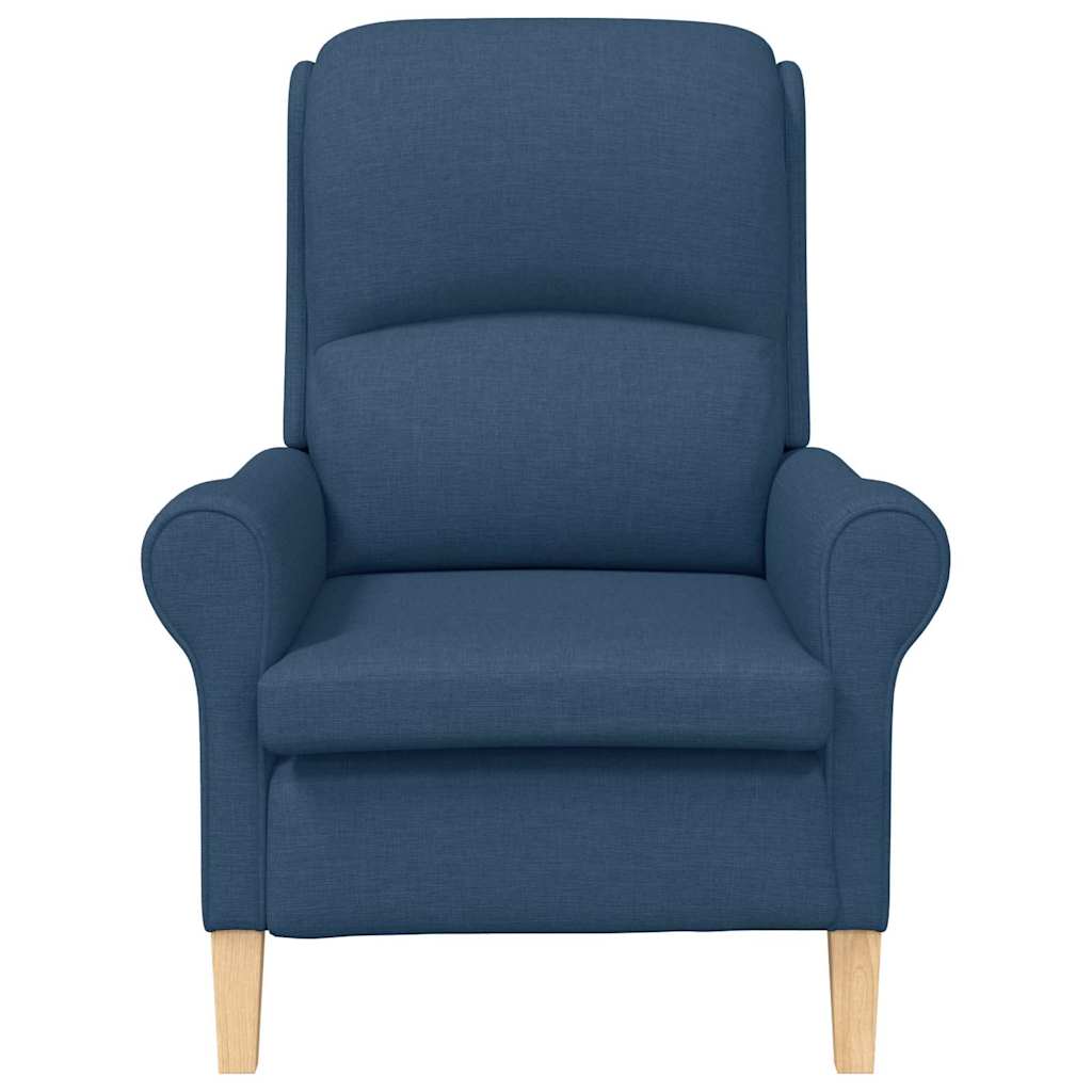 vidaXL Sessel Blau 76 x 94 x 102 cm Stoff