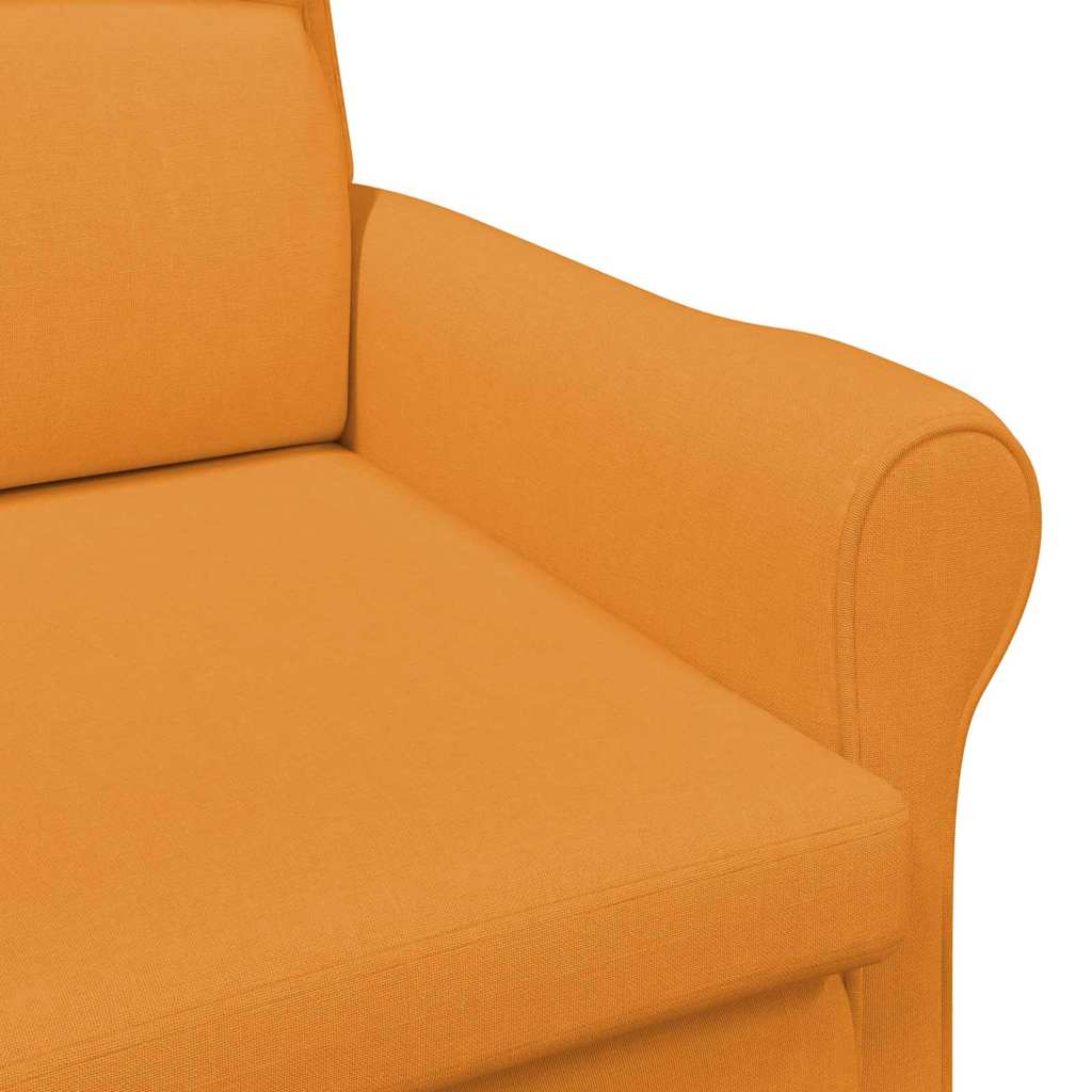 vidaXL Sessel Dunkelgelb 76 x 94 x 102 cm Stoff