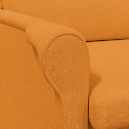 vidaXL Sessel Dunkelgelb 76 x 94 x 102 cm Stoff