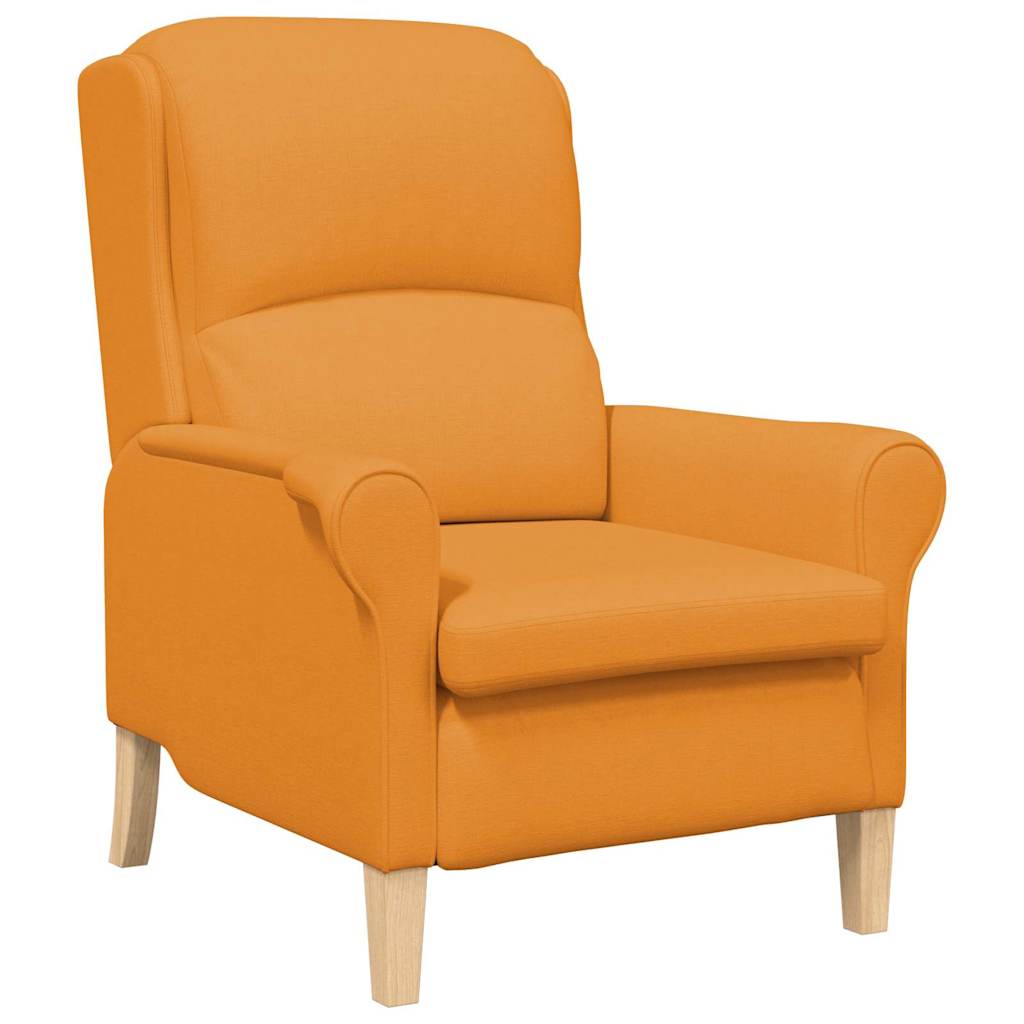 vidaXL Sessel Dunkelgelb 76 x 94 x 102 cm Stoff