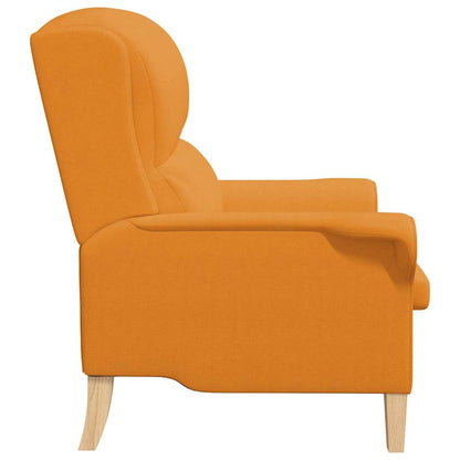 vidaXL Sessel Dunkelgelb 76 x 94 x 102 cm Stoff