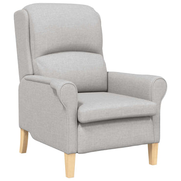 vidaXL Sessel Wolkengrau 76 x 94 x 102 cm Stoff