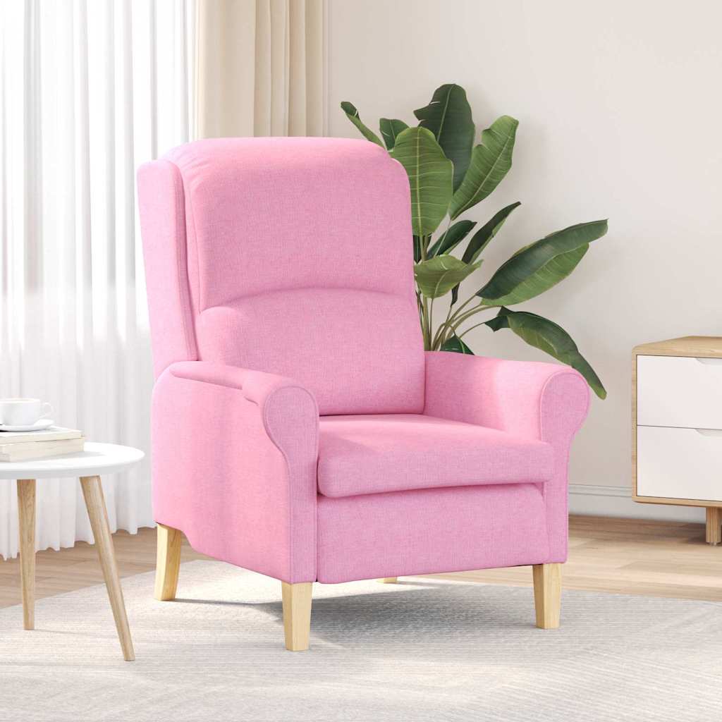 vidaXL Sessel Rosa 76 x 94 x 102 cm Stoff