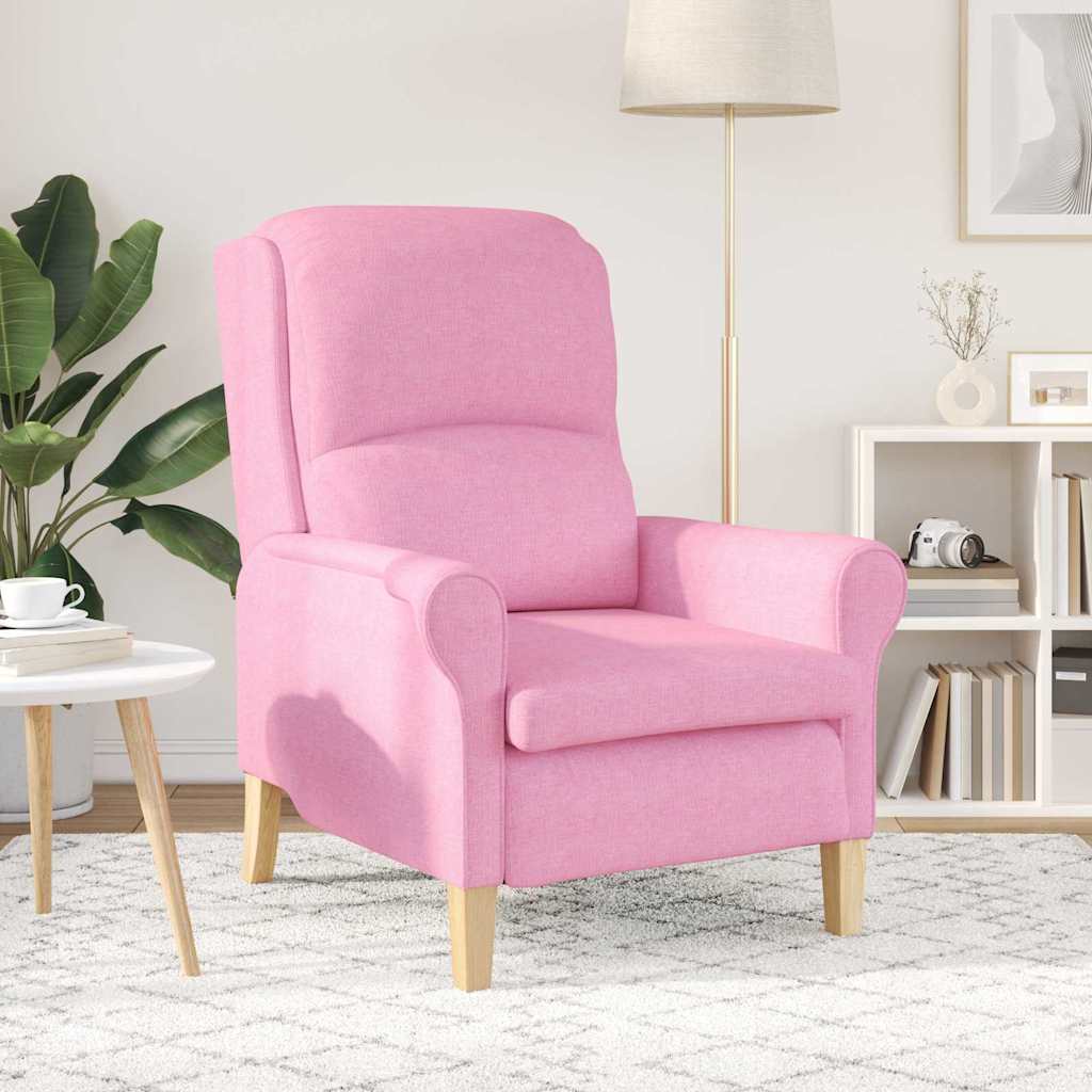 vidaXL Sessel Rosa 76 x 94 x 102 cm Stoff