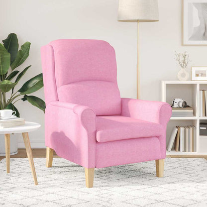 vidaXL Sessel Rosa 76 x 94 x 102 cm Stoff