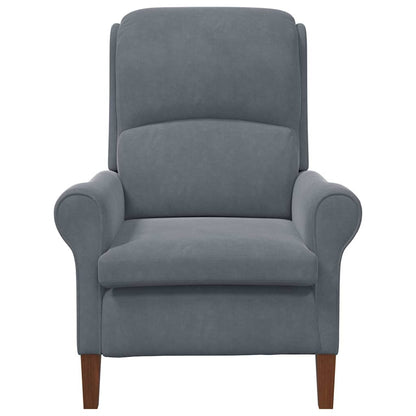 vidaXL Sessel Dunkelgrau 76 x 94 x 102 cm Samt