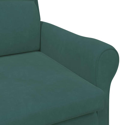 vidaXL Sessel Dunkelgrün 76 x 94 x 102 cm Samt