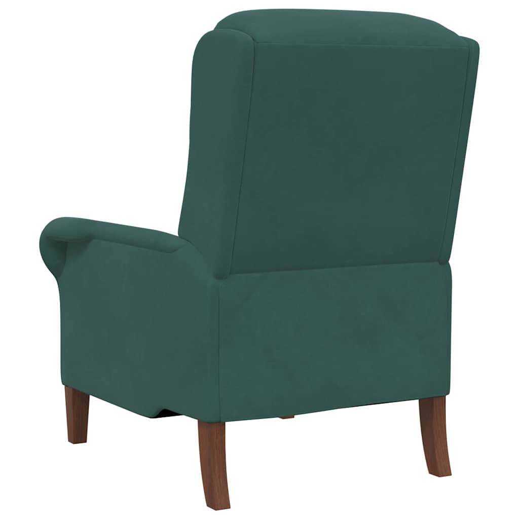 vidaXL Sessel Dunkelgrün 76 x 94 x 102 cm Samt