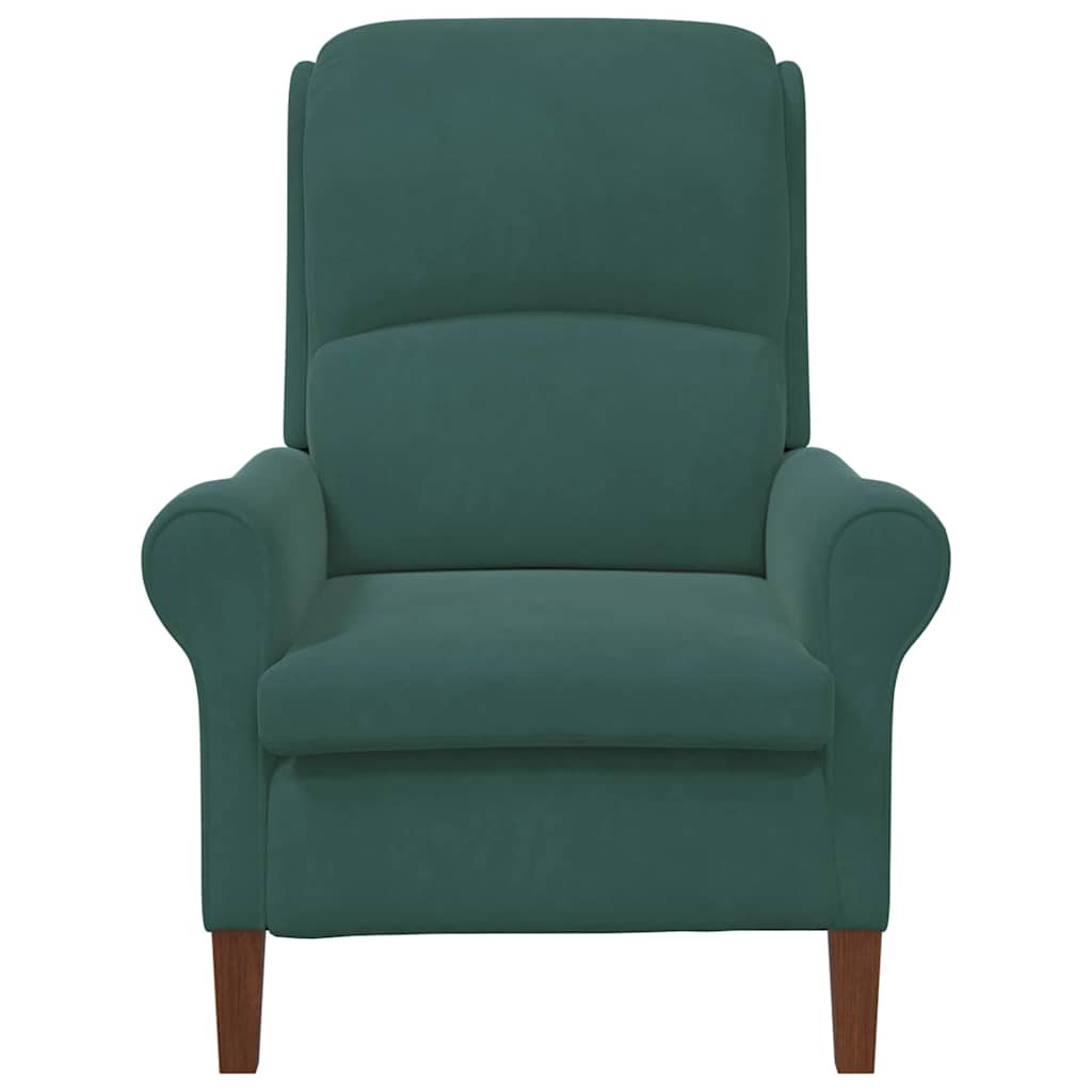 vidaXL Sessel Dunkelgrün 76 x 94 x 102 cm Samt