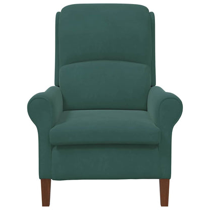 vidaXL Sessel Dunkelgrün 76 x 94 x 102 cm Samt