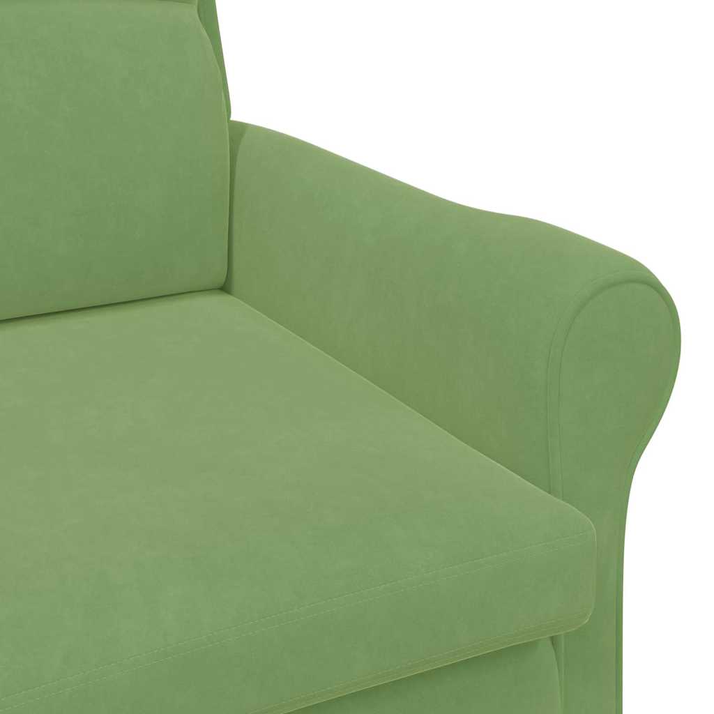 vidaXL Sessel Hellgrün 76 x 94 x 102 cm Samt