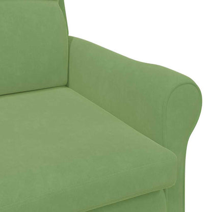 vidaXL Sessel Hellgrün 76 x 94 x 102 cm Samt