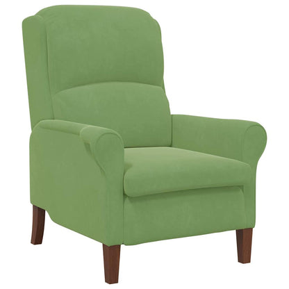 vidaXL Sessel Hellgrün 76 x 94 x 102 cm Samt