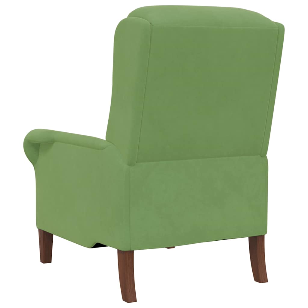 vidaXL Sessel Hellgrün 76 x 94 x 102 cm Samt