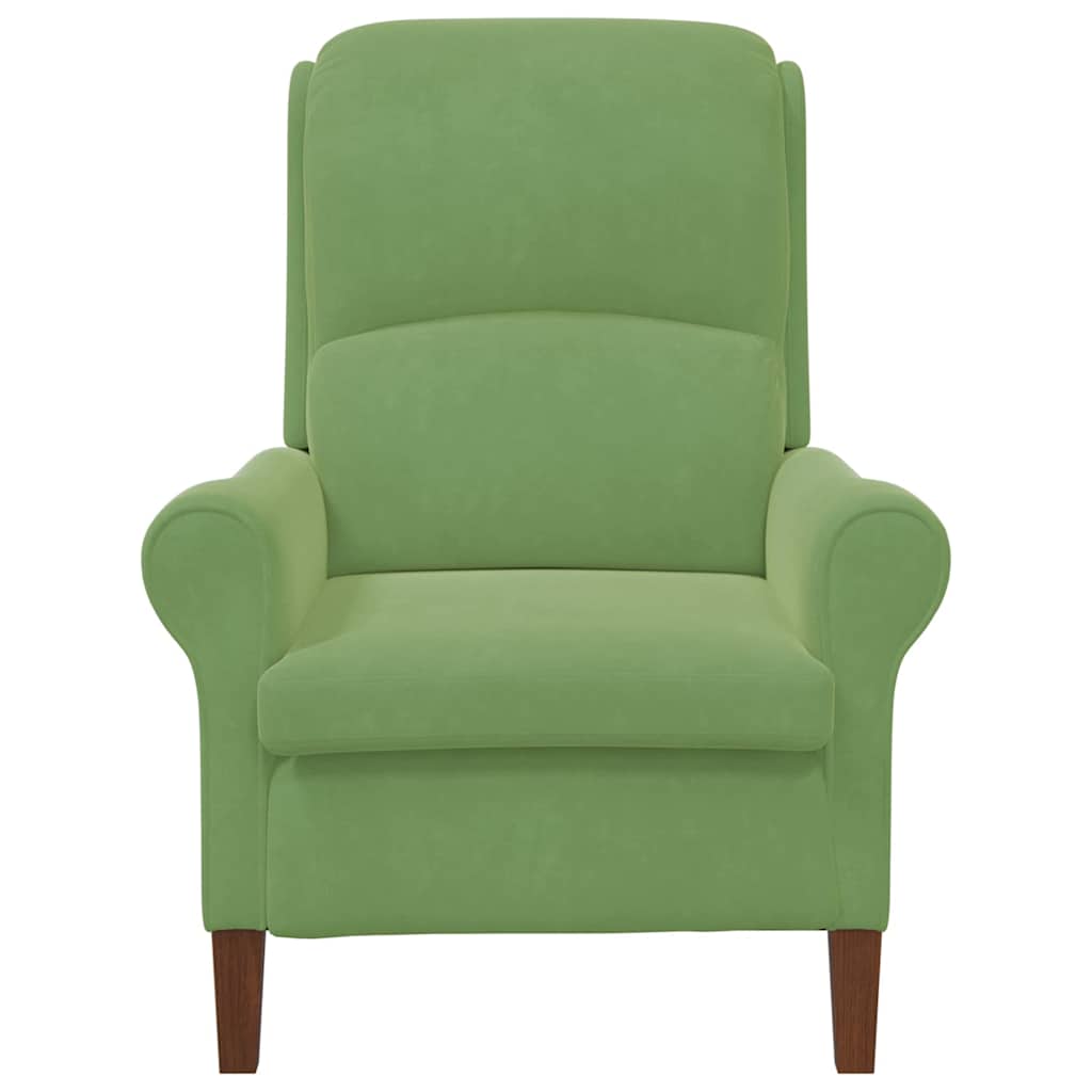 vidaXL Sessel Hellgrün 76 x 94 x 102 cm Samt