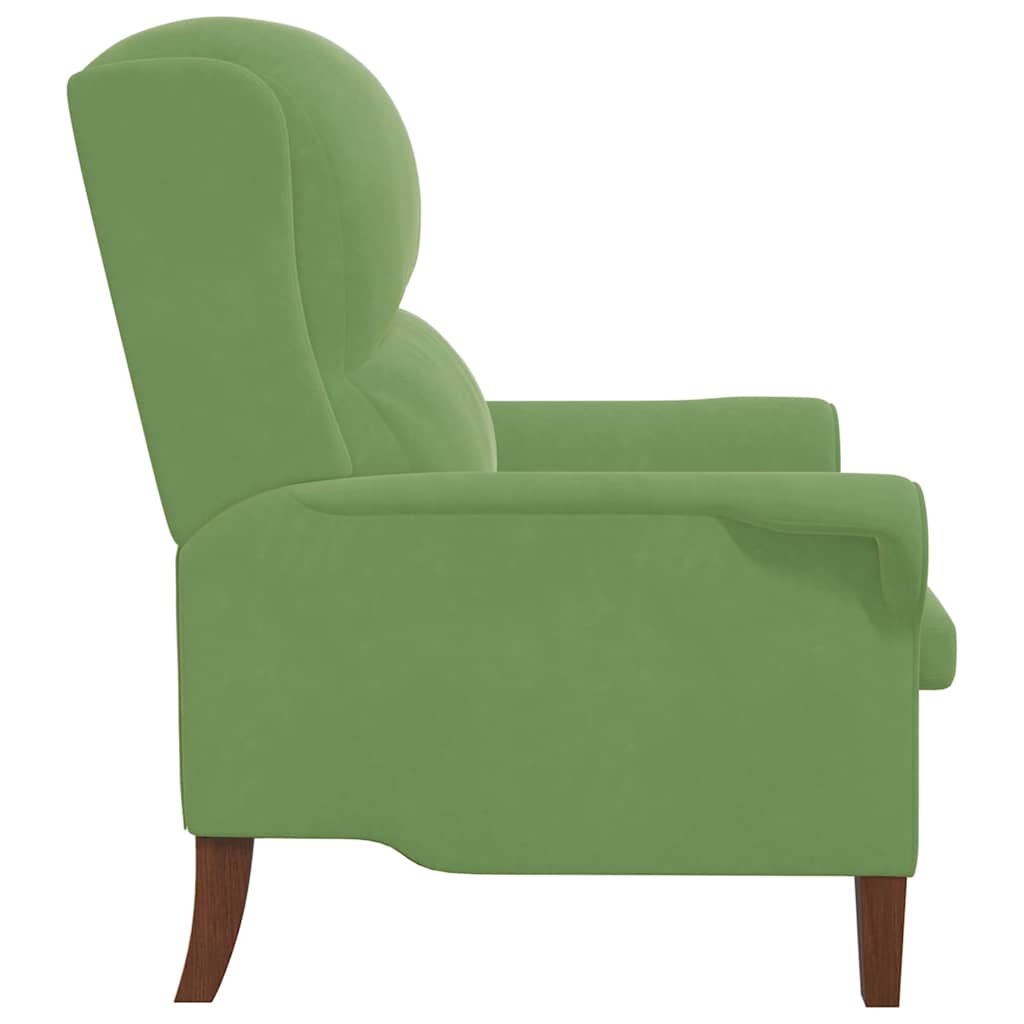 vidaXL Sessel Hellgrün 76 x 94 x 102 cm Samt