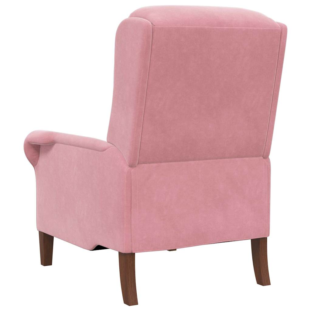 vidaXL Sessel Rosa 76 x 94 x 102 cm Samt