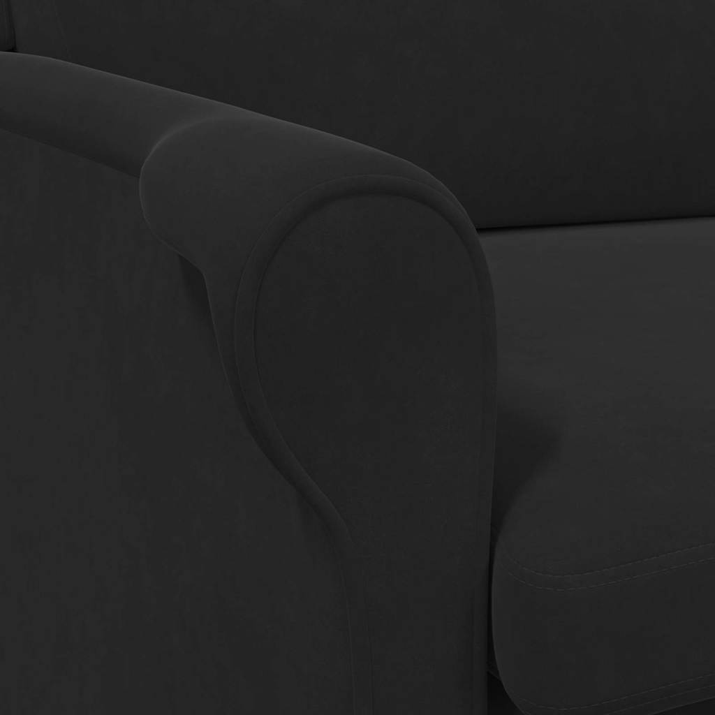 vidaXL Sessel Schwarz 76 x 94 x 102 cm Samt