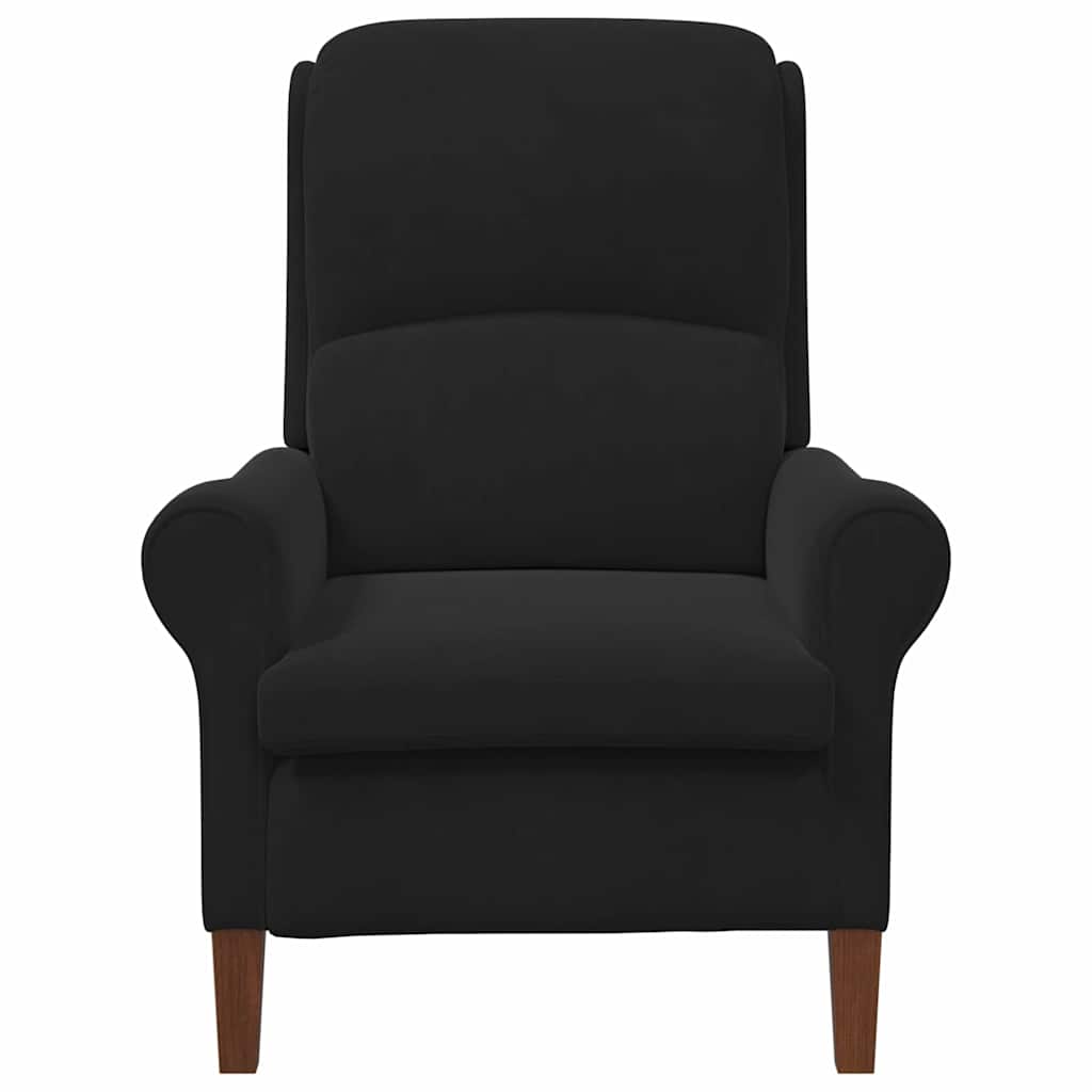vidaXL Sessel Schwarz 76 x 94 x 102 cm Samt