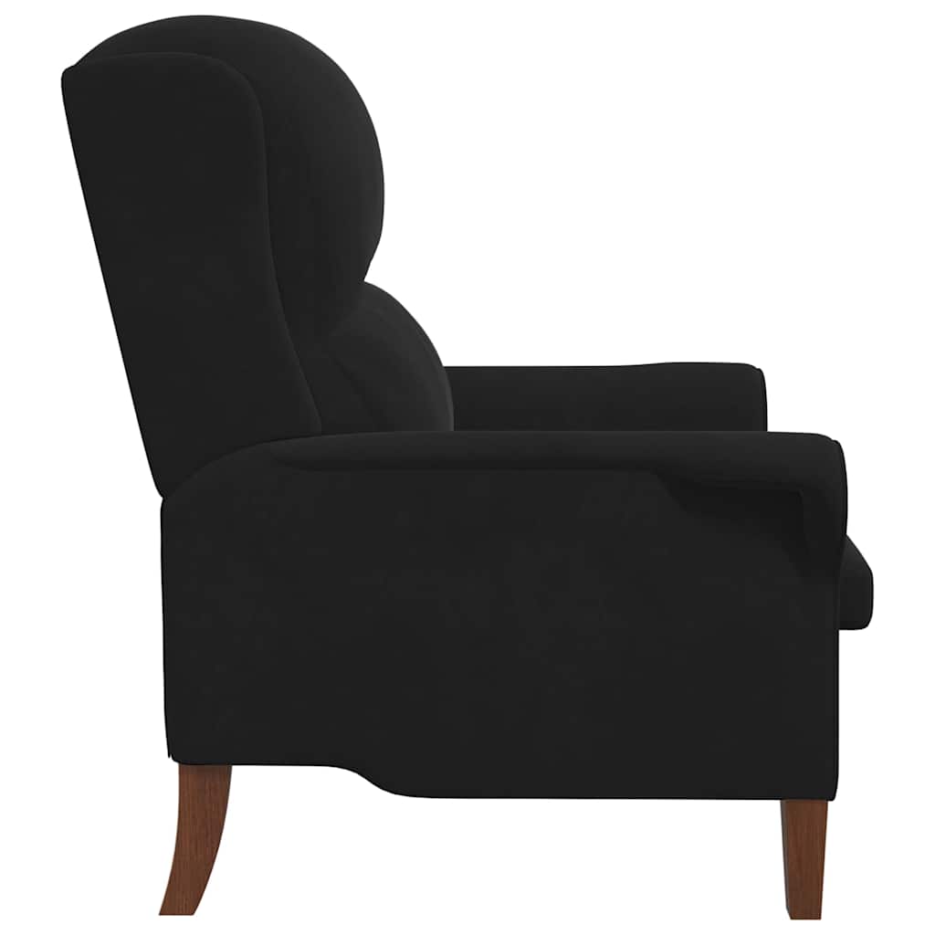 vidaXL Sessel Schwarz 76 x 94 x 102 cm Samt