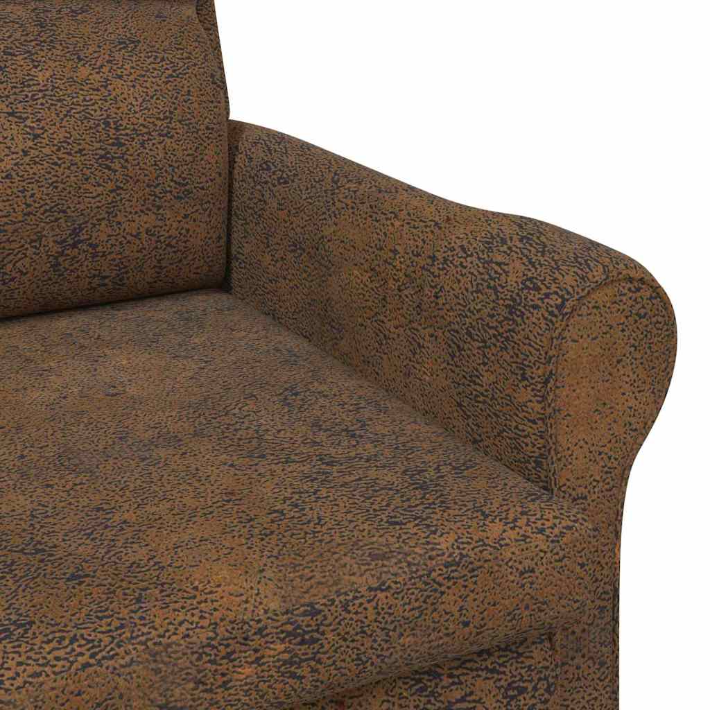 vidaXL Sessel Braun 76 x 94 x 102 cm Kunstleder