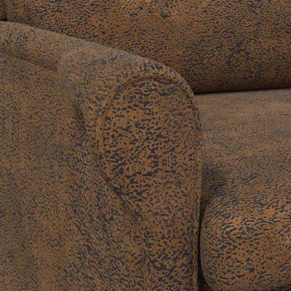 vidaXL Sessel Braun 76 x 94 x 102 cm Kunstleder