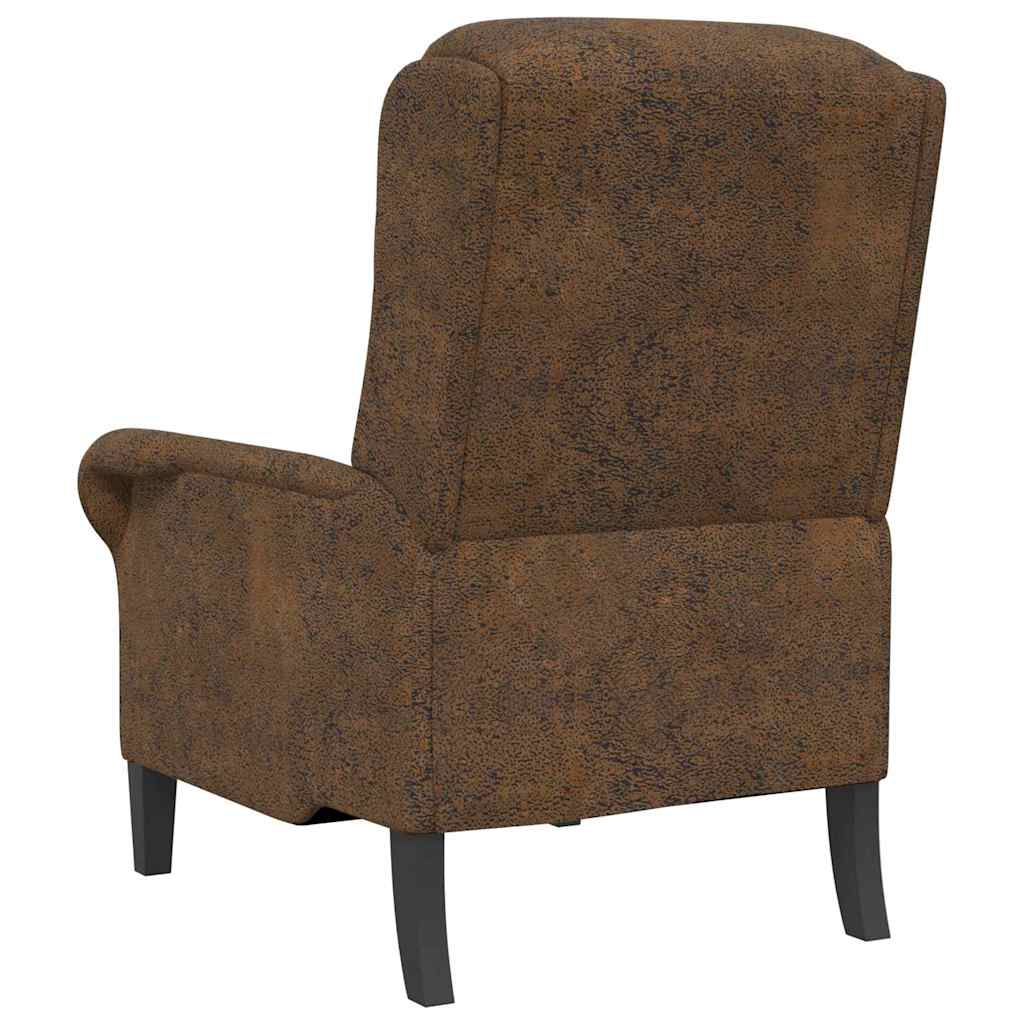 vidaXL Sessel Braun 76 x 94 x 102 cm Kunstleder