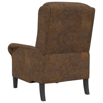 vidaXL Sessel Braun 76 x 94 x 102 cm Kunstleder