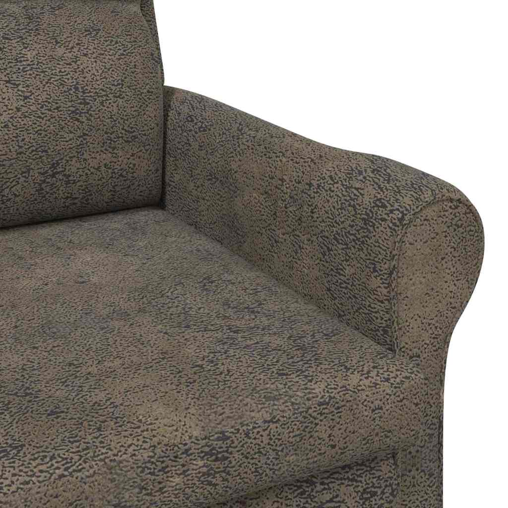 vidaXL Sessel Dunkelgrau 76 x 94 x 102 cm Kunstleder