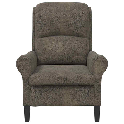 vidaXL Sessel Dunkelgrau 76 x 94 x 102 cm Kunstleder