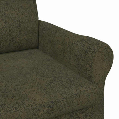 vidaXL Sessel Armeegrün 76 x 94 x 102 cm Kunstleder