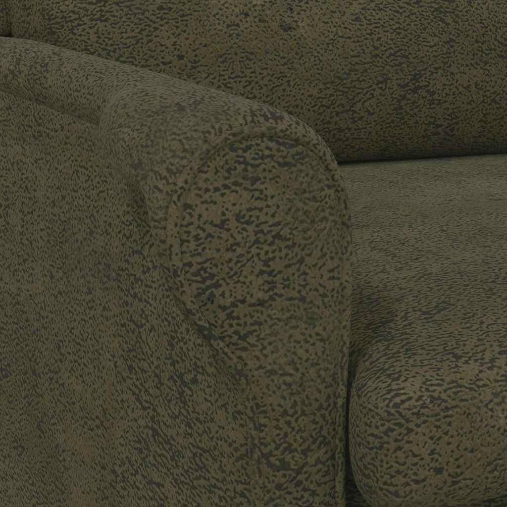 vidaXL Sessel Armeegrün 76 x 94 x 102 cm Kunstleder