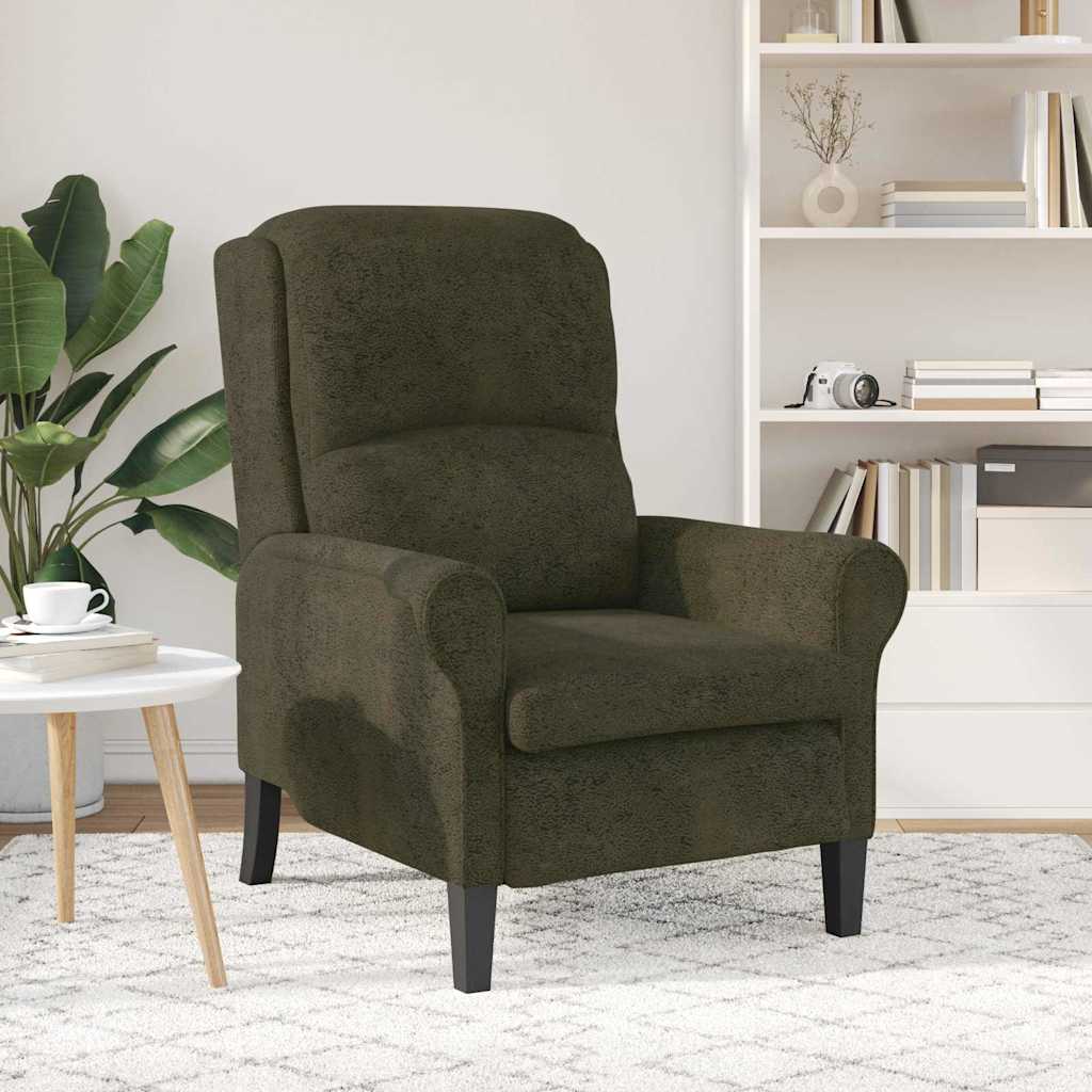 vidaXL Sessel Armeegrün 76 x 94 x 102 cm Kunstleder