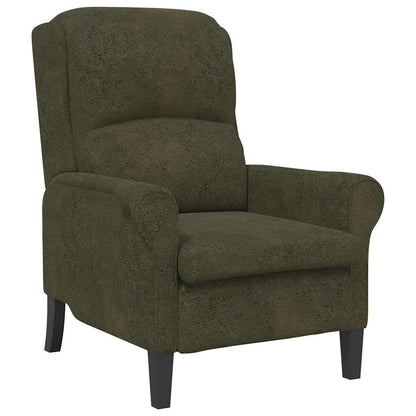 vidaXL Sessel Armeegrün 76 x 94 x 102 cm Kunstleder