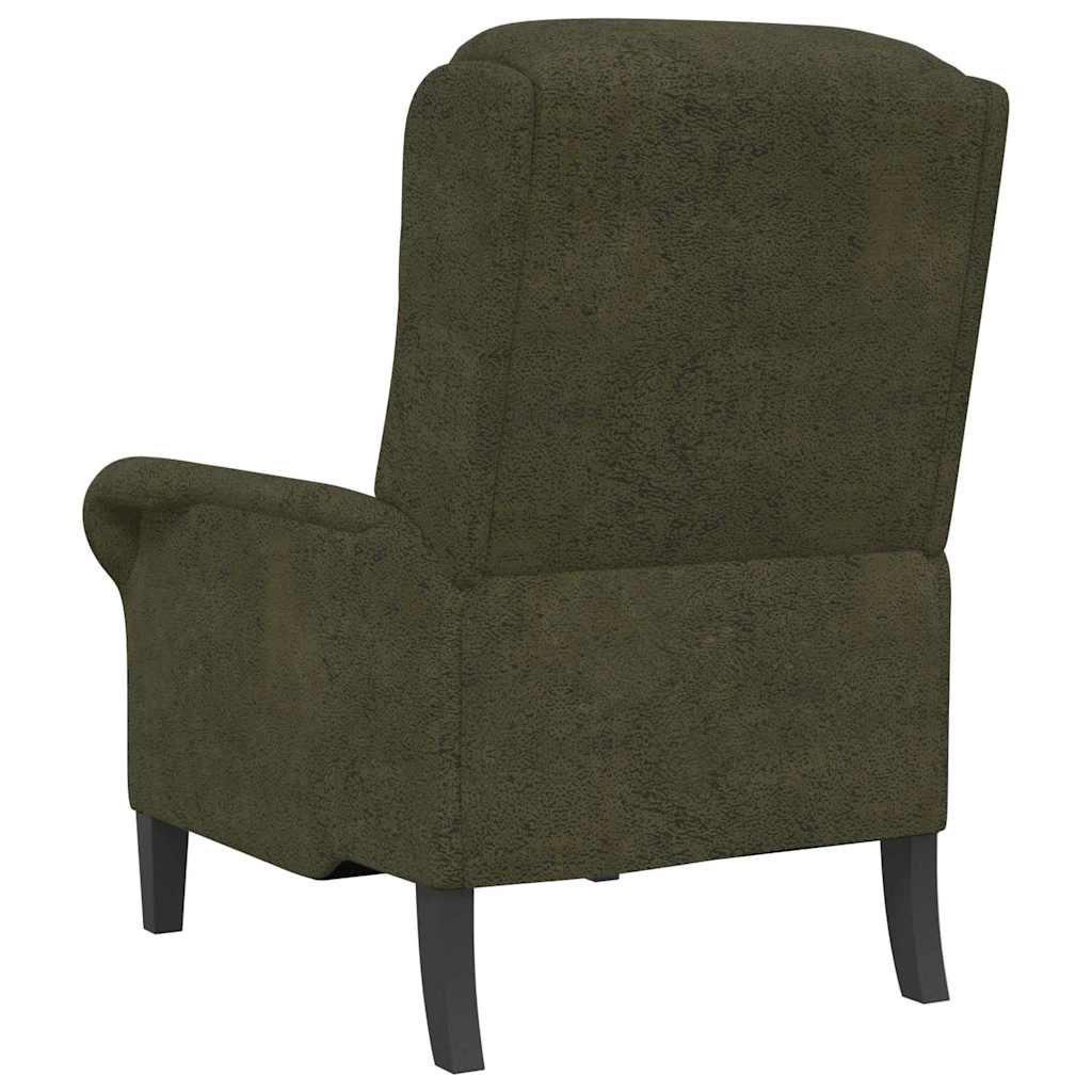 vidaXL Sessel Armeegrün 76 x 94 x 102 cm Kunstleder