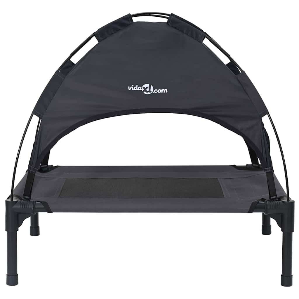 Hundebett Schwarz 62 x 48 x 61 cm Stahl