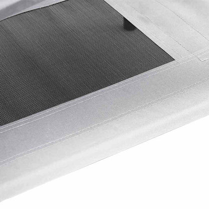 Hundebett Silber Grau 62 x 48 x 61 cm Stahl