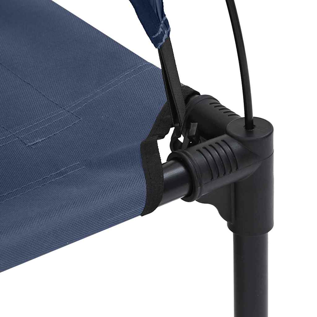 Hundebett Marineblau 76 x 62 x 70,5 cm Stahl