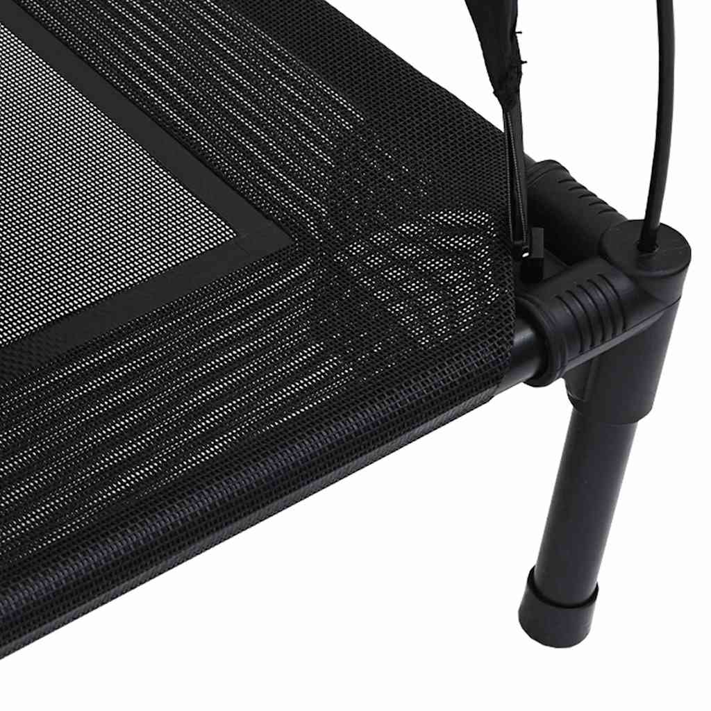 Hundebett Schwarz 71 x 64 x 71 cm Stahl