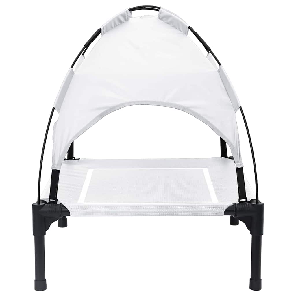 Hundebett Silber Grau 71 x 64 x 71 cm Stahl