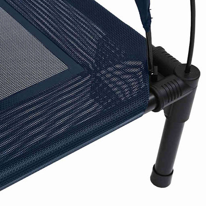 Hundebett Marineblau 90 x 81 x 80,5 cm Stahl