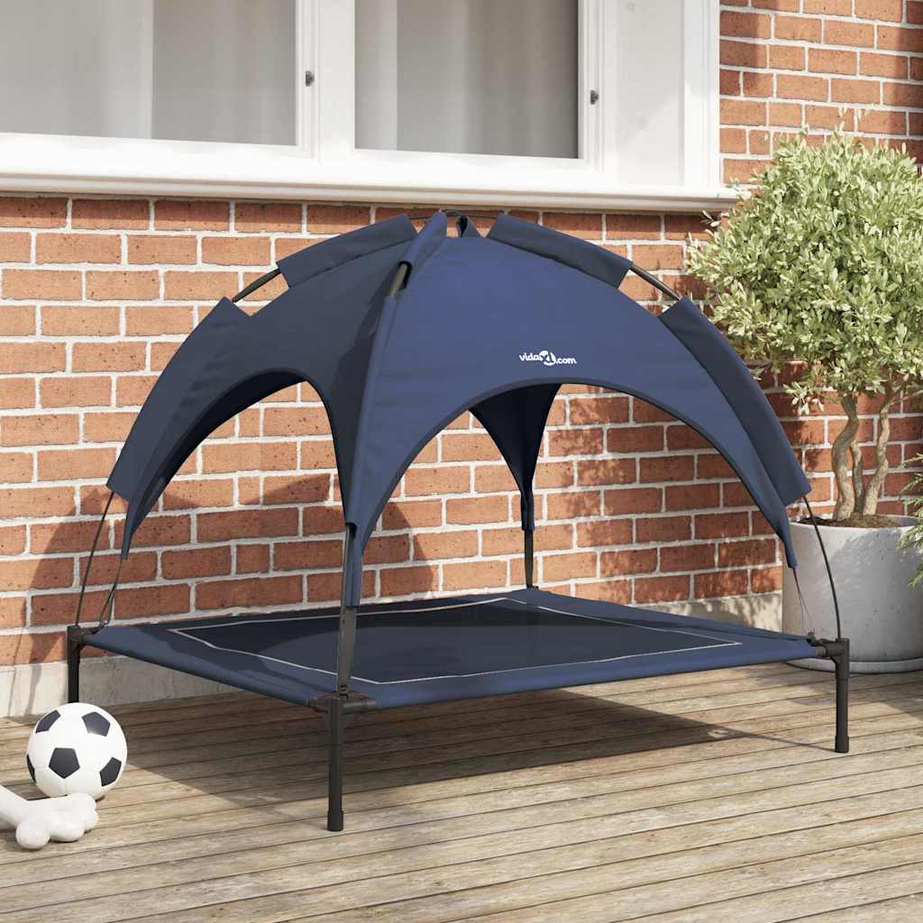 Hundebett Marineblau 90 x 81 x 80,5 cm Stahl