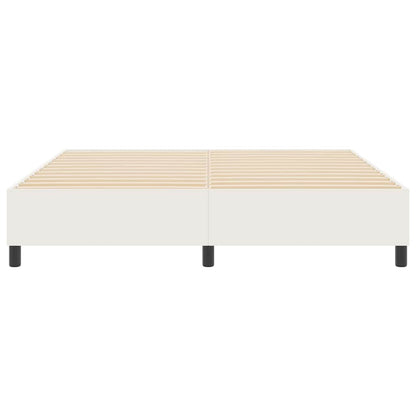 Plattformbettgestell Creme 180 x 200 cm Stoff