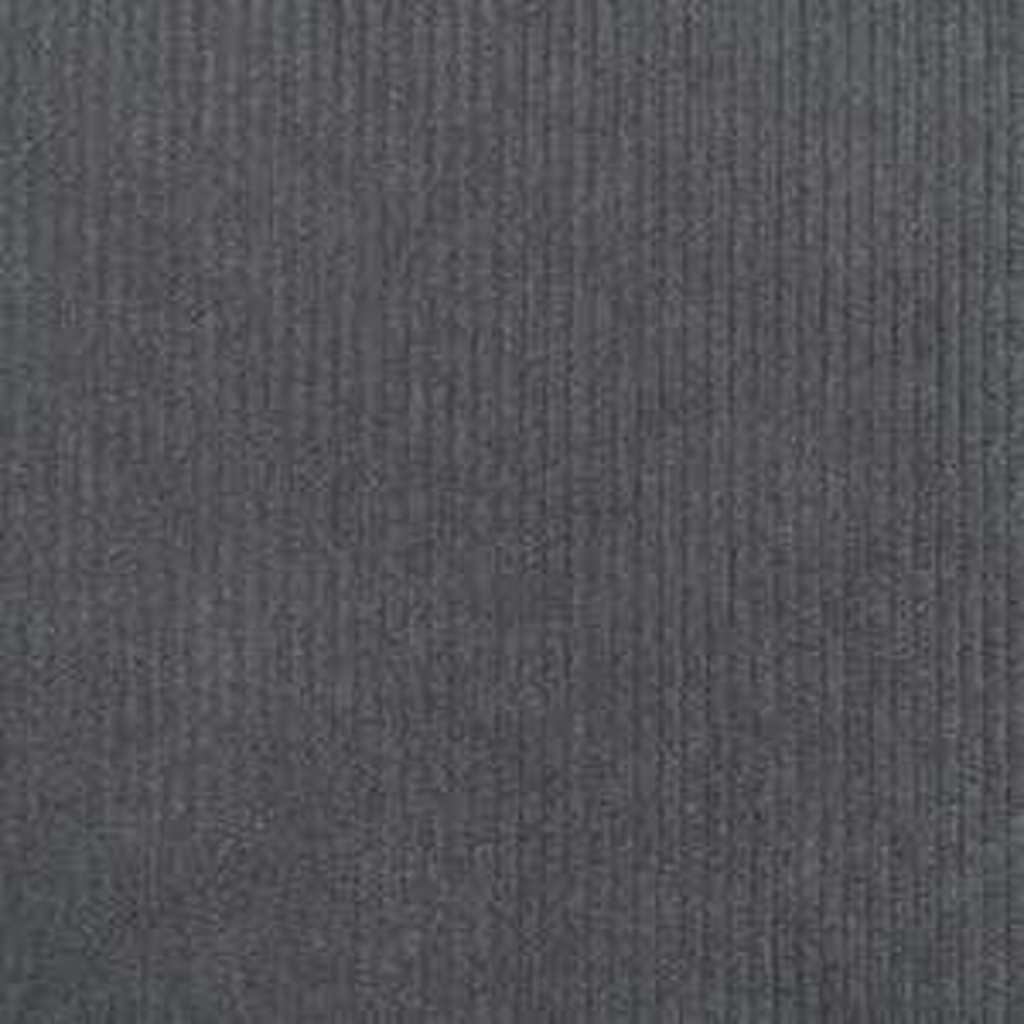 Boxspringbett Dunkelgrau und Weiß 90 x 200 cm Cordstoff