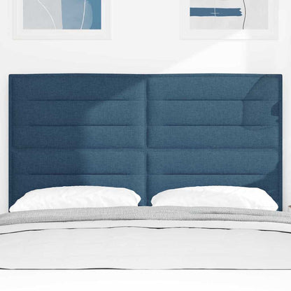 vidaXL Kopfteil mit Kopfteil Blau 144 cm Kunstleder