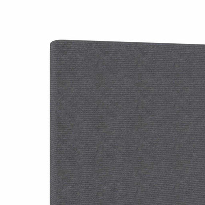 vidaXL Kopfteil mit Kopfteil Dunkelgrau 160 cm Kunstleder