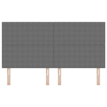 vidaXL Kopfteil mit Kopfteil Hellgrau 180 cm Kunstleder