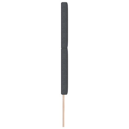 vidaXL Kopfteil mit Kopfteil Dunkelgrau 180 cm Kunstleder